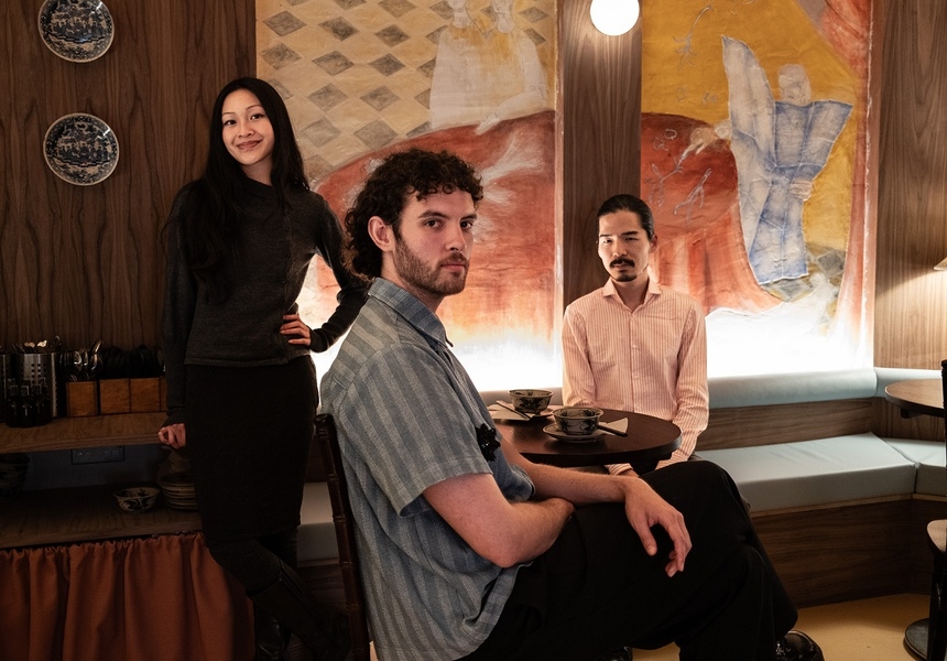 L-R: AP Nguyen, Joseph Losper, Tomio Shota