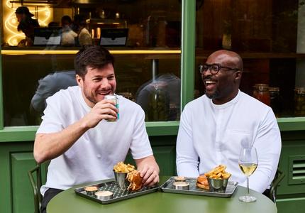 Jordan Bailey and Aji Akokomi