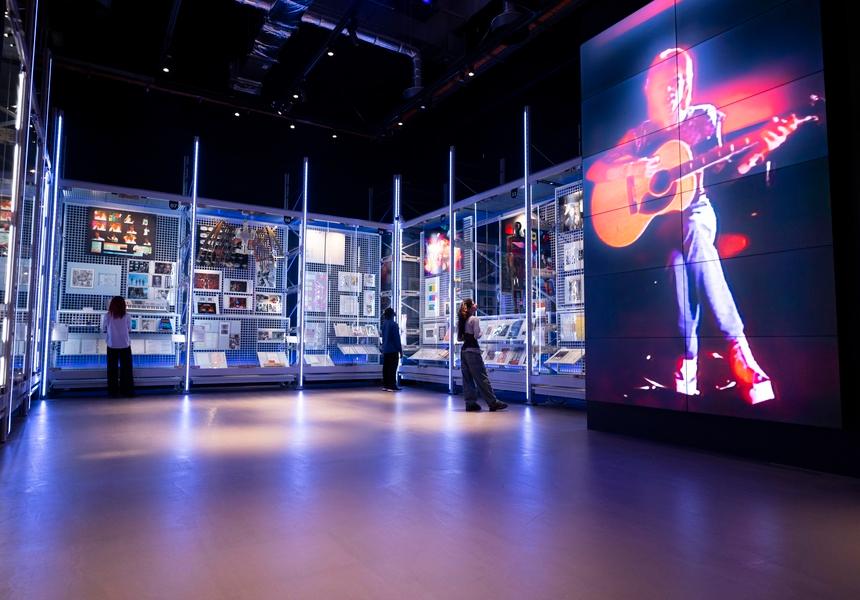 The David Bowie Centre at V&A East Storehouse