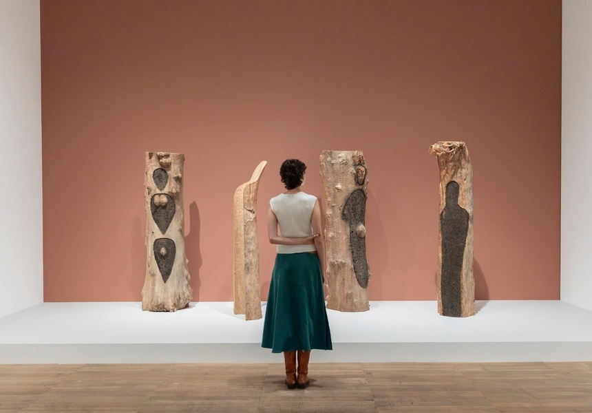 Ana Mendieta installation view