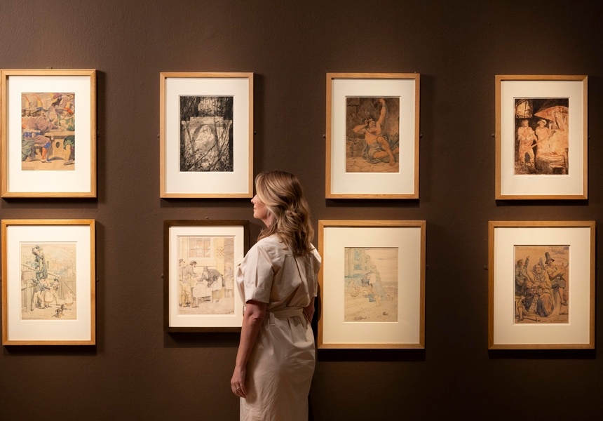Gallery view of Richard Dadd: Beyond Bedlam at the Royal Academy of Arts, 25 July - 25 October
2026. Photo: © Royal Academy of Arts, London / David Parry