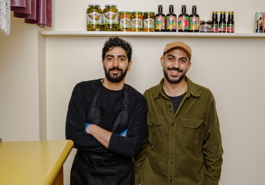 L-R: Farsin Rabiee and Ziad Halub