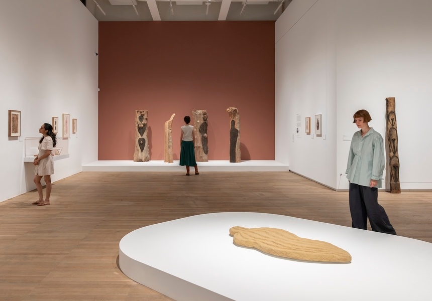 Ana Mendieta installation view