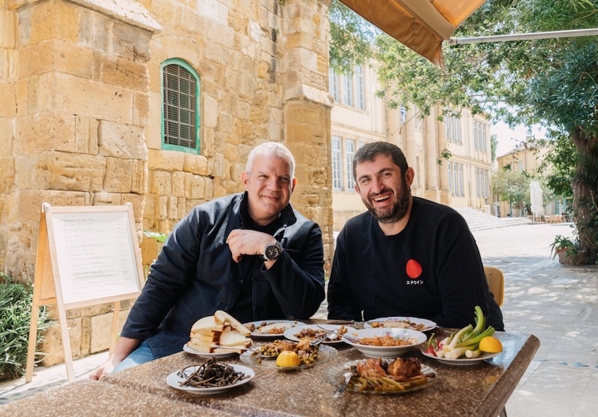 L-R: Barry Karacostas, Nick Molyviatis