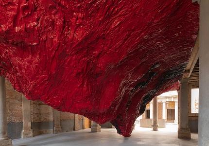 Anish Kapoor, Mount Moriah at the Gate of the Ghetto, 2022. © Anish Kapoor. All rights reserved, DACS, 2025. Photo: Attilio Maranzano.