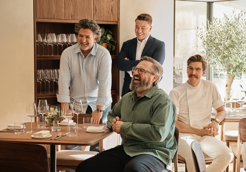 L–R: Isa Bal, Phillip Reinstaller, Jonny Lake and Evan Moore