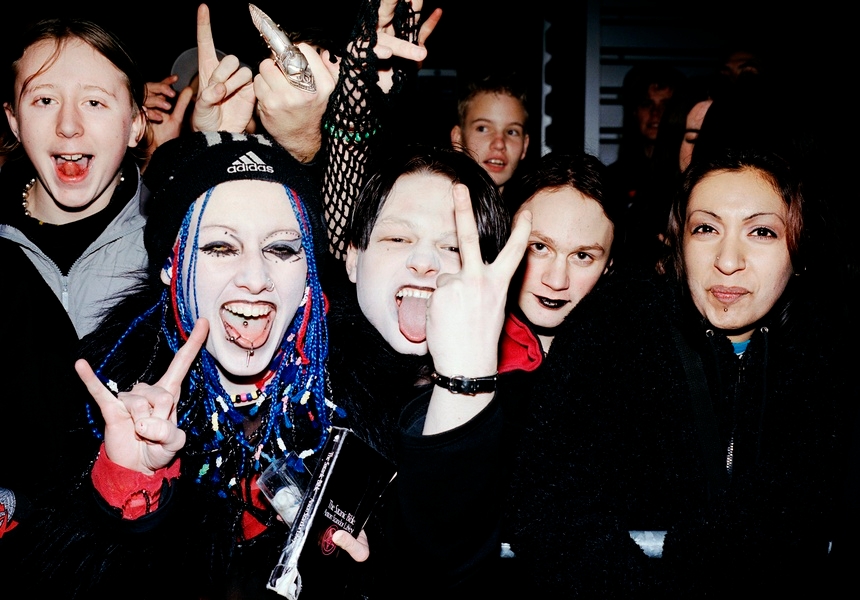 © Neil Massey / Museum of Youth Culture. Marilyn Manson fans at London Arena, London, 2001