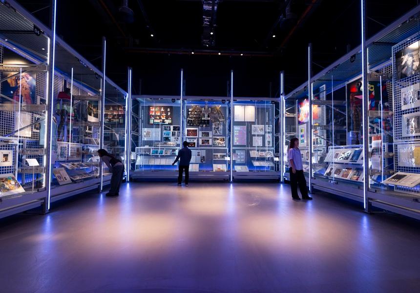 The David Bowie Centre at V&A East Storehouse