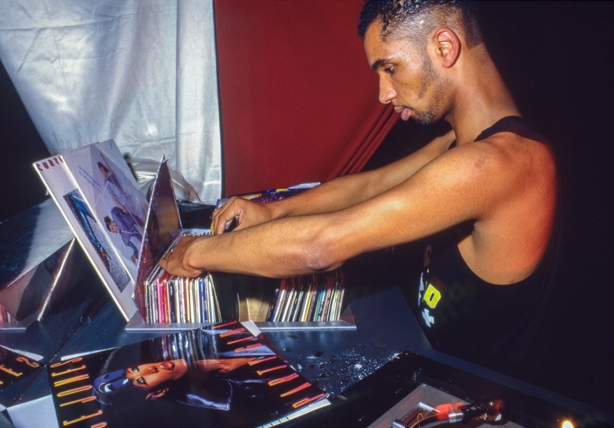 1987, Casablanca DJ Andy Polaris. Photo: courtesy of Dave Swindells