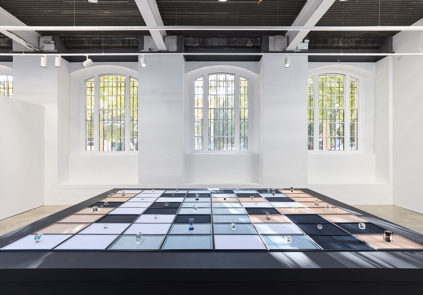 Installation view, Tanoa Sasraku_ Morale Patch, Institute of Contemporary Arts, London, 2025. On show at the ICA