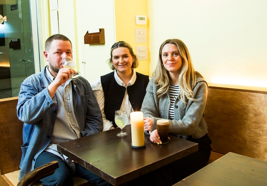 Photo: Rob Greig. Edd Clibbens, Molly and Liv Kyte